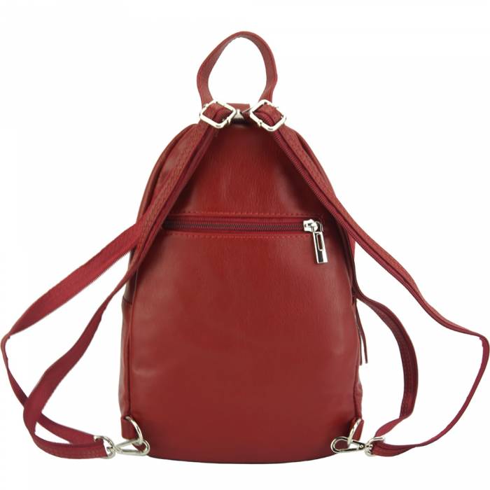 Italian Artisan Olivia Womens Leather Backpack Made In Italy