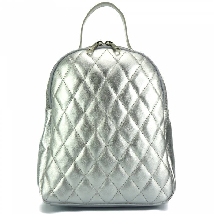Italian Artisan Basilia Unisex Soft Calf Leather Backpack Made In Italy - Oasisincentives