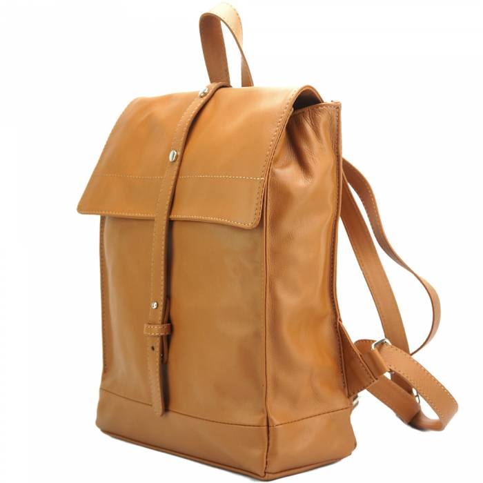 Italian Artisan Bethany Luxury Leather Backpack or Over The Shoulder Made in Italy Unisex