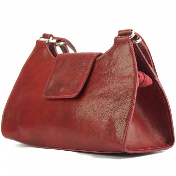 Italian Artisan Floriana Womens Luxury  Soft Calf Skin Leather Handbag Made In Italy