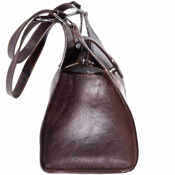 Italian Artisan Florina GM  Womens Luxury Genuine Calf Leather Handbag Made In Italy Medium