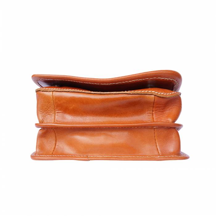 Italian Artisan Mirko Unisex Luxury Handmade Genuine Calf Leather Messenger Bag Made In Italy