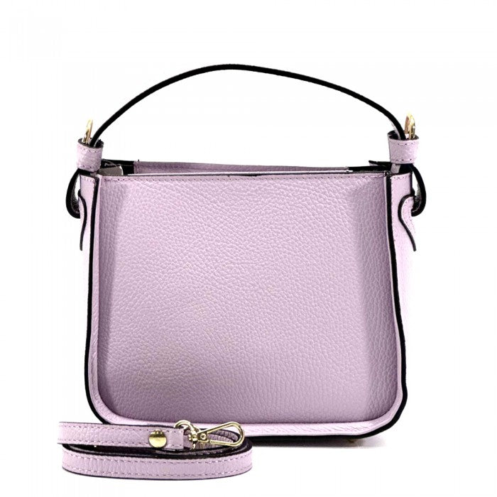 Italian Artisan Nerine Double Handle Handbag | Soft Calfskin Leather | Made In Italy
