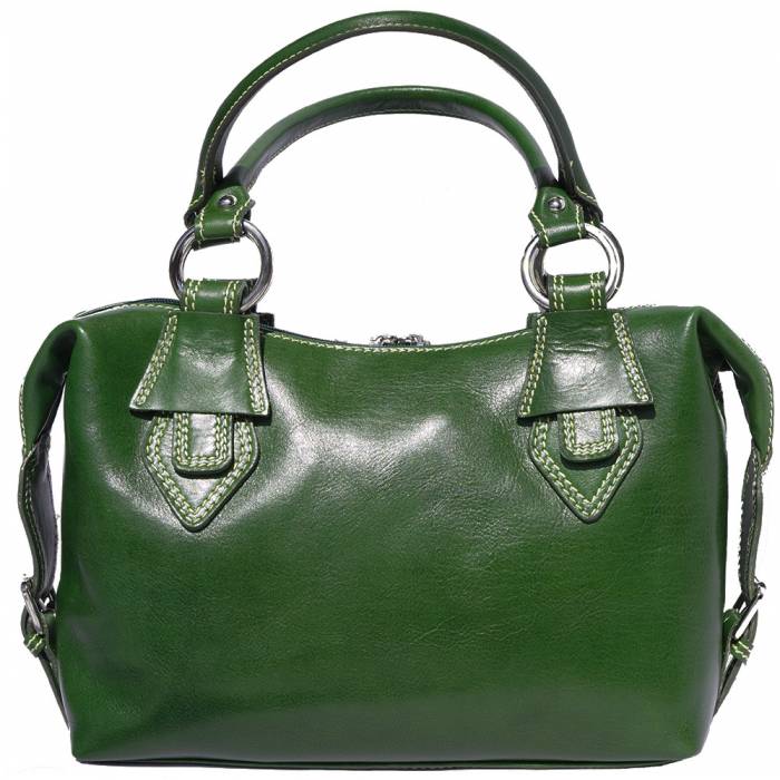 Italian Artisan Ornella Womens Luxury Genuine Calf Leather Handmade Shoulder Handbag Made In Italy - Oasisincentives
