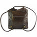 Italian Artisan Cloe V Womens HANDMADE Converts to Leather Shoulder Bag or Backpack Made In Italy - Oasisincentives