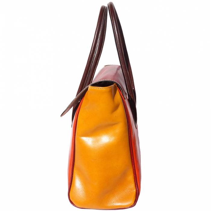 Italian Artisan Taziana Womens Leather Shoulder Handbag Made In Italy