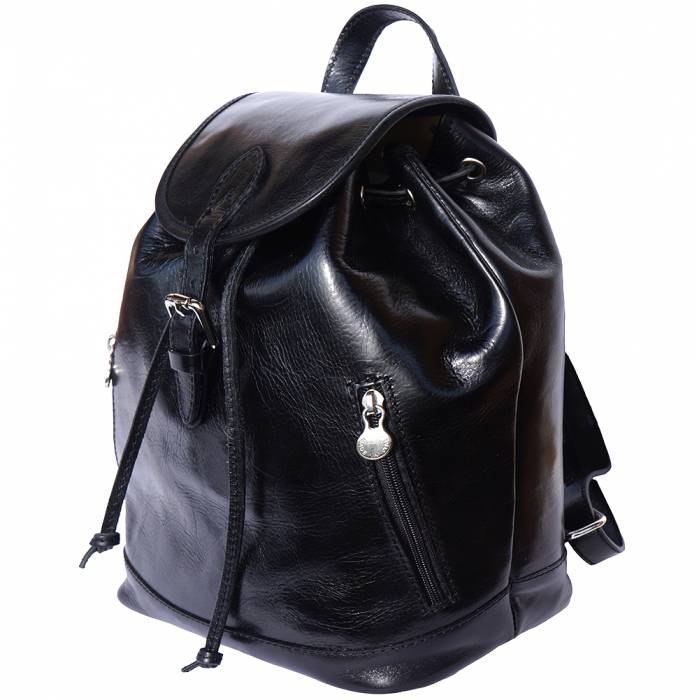 Italian Artisan Luminosa GM Unisex Luxury Soft Calfskin Leather Backpack Made In Italy