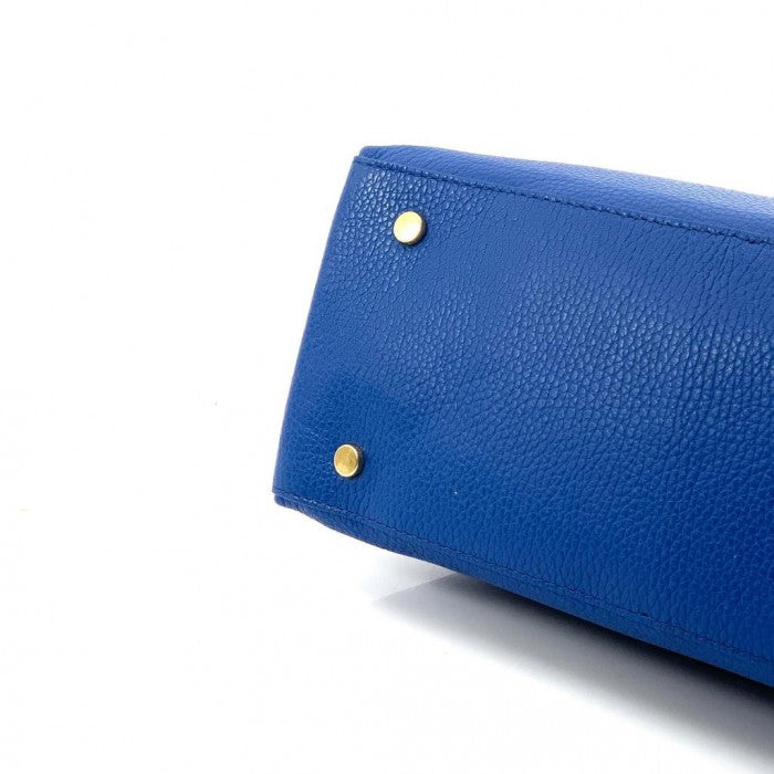 Italian Artisan Clelia Womens Handcrafted Handbag In Genuine Calfskin Leather Made In Italy