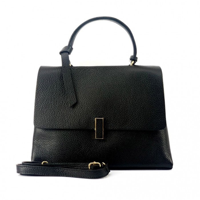 Italian Artisan Clelia Womens Handcrafted Handbag In Genuine Calfskin Leather Made In Italy