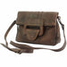 Italian Artisan Solaio Womens Multipurpose Clutch Vintage Leather Made In Italy - Oasisincentives