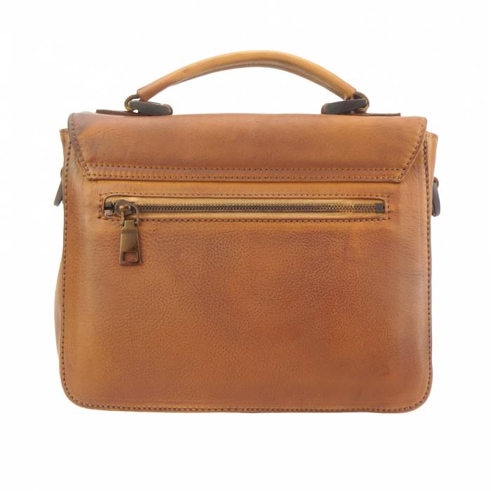 Italian Artisan Montaigne Business Women Vintage Leather Handbag Made In Italy - Oasisincentives