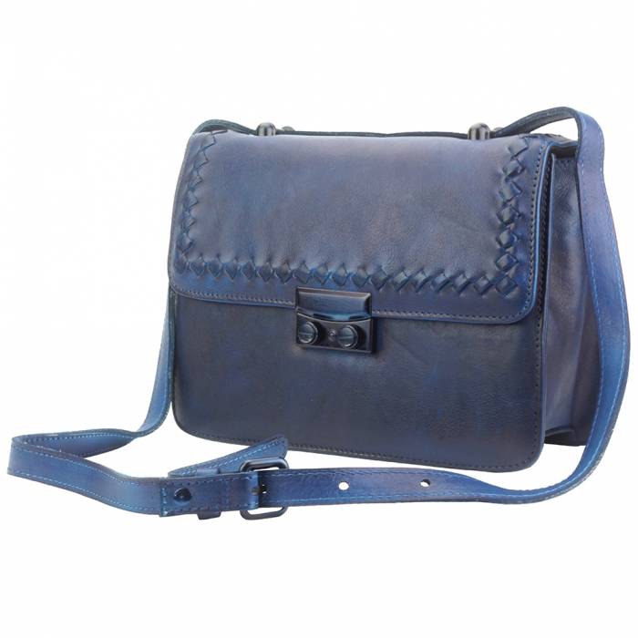 Italian Artisan Kléber GM  Womens Leather Crossbody Handbag Made In Italy - Oasisincentives