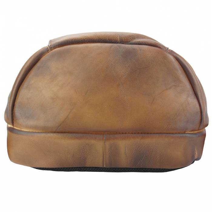 Italian Artisan Tiziano Backpack in Vintage Calfskin Leather Made In Italy Unisex