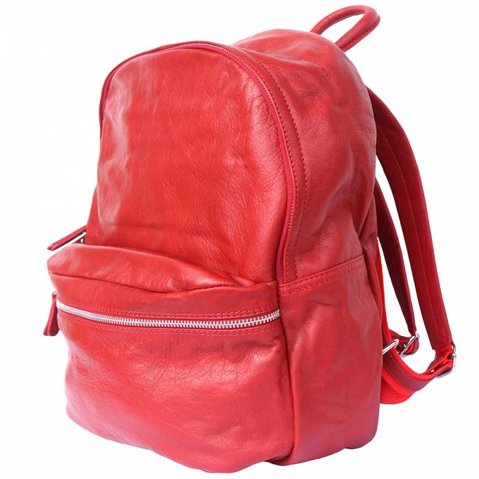 Italian Artisan Unisex Leather Backpack Made In Italy