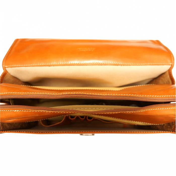 Italian Artisan Men's Luxury Genuine Leather Briefcase Made In Italy - Oasisincentives