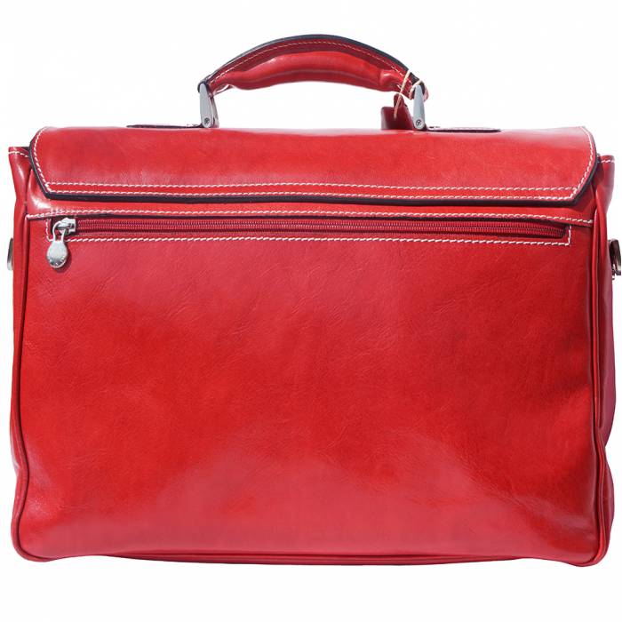 Italian Artisan Andrea HANDMADE Unisex Leather Business Briefcase Made In Italy - Oasisincentives