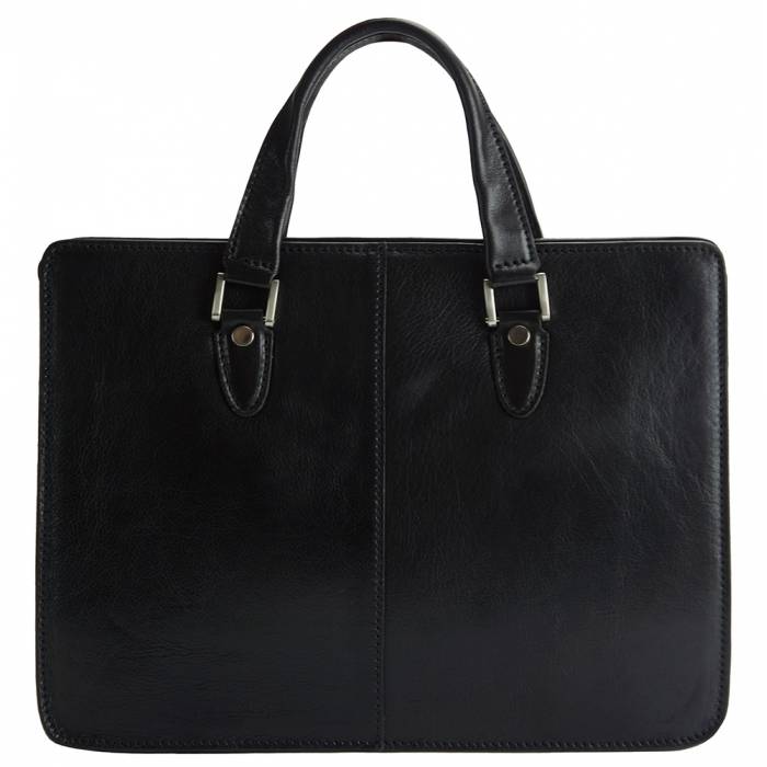 Italian Artisan Rolando Business Leather Handbag Unisex Made In Italy - Oasisincentives