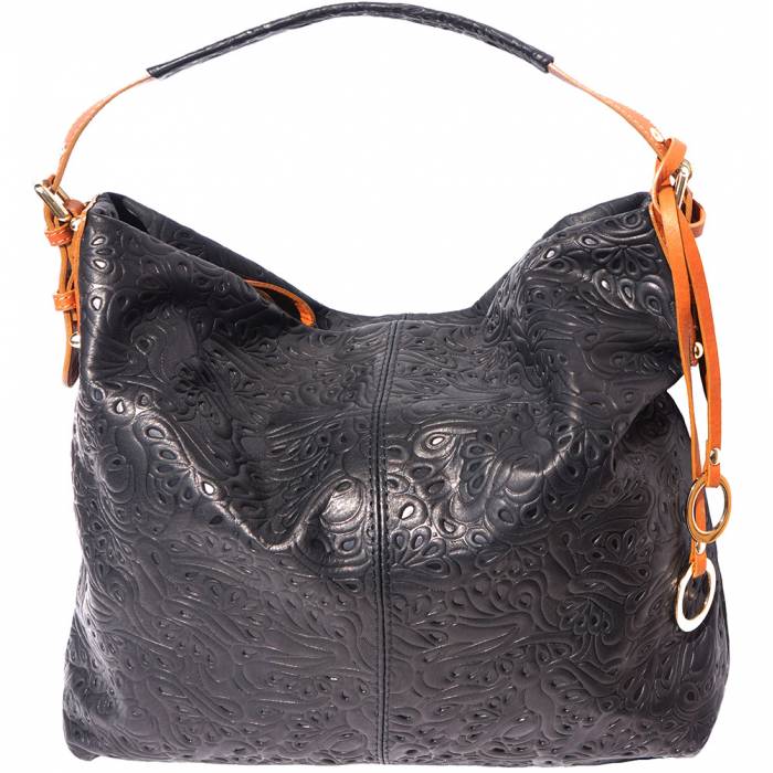 Italian Artisan Debora Womens Luxury Handmade Leather Hobo Shoulder Bag Made In Italy