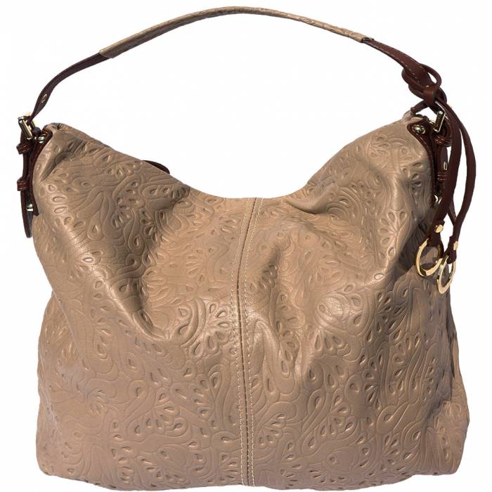 Italian Artisan Debora Womens Luxury Handmade Leather Hobo Shoulder Bag Made In Italy