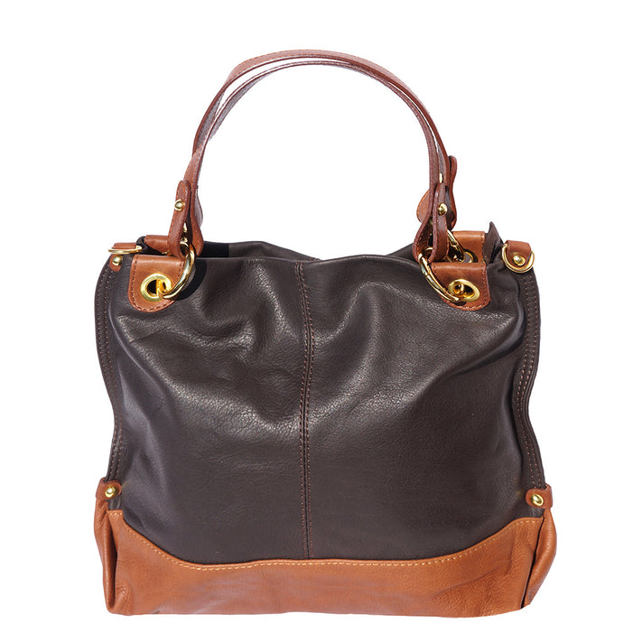 Italian Artisan Alice Womens Handmade Leather Shoulder Handbag Made In Italy - Oasisincentives