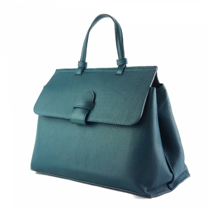 Italian Artisan Donatella Womens Leather Shoulder Handbag Made In Italy
