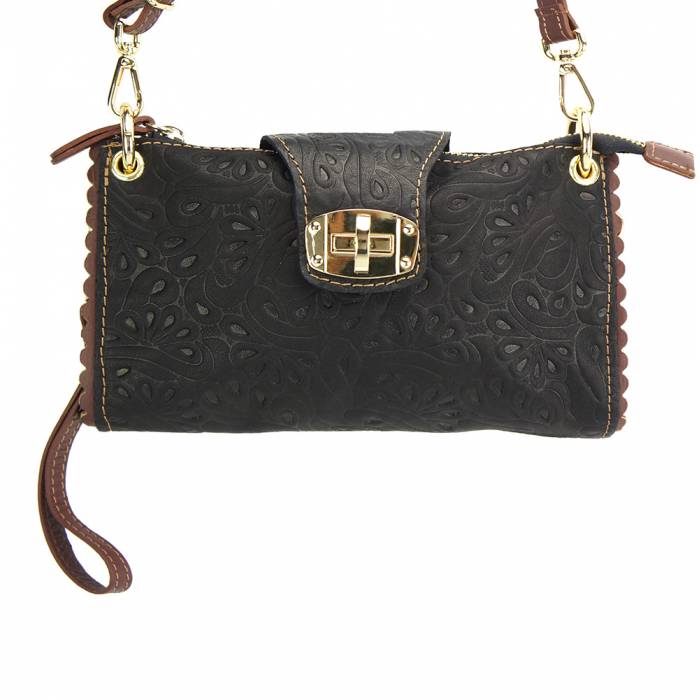 Italian Artisan Be Exclusive S  Womens Leather Clutch Purse Made In Italy - Oasisincentives
