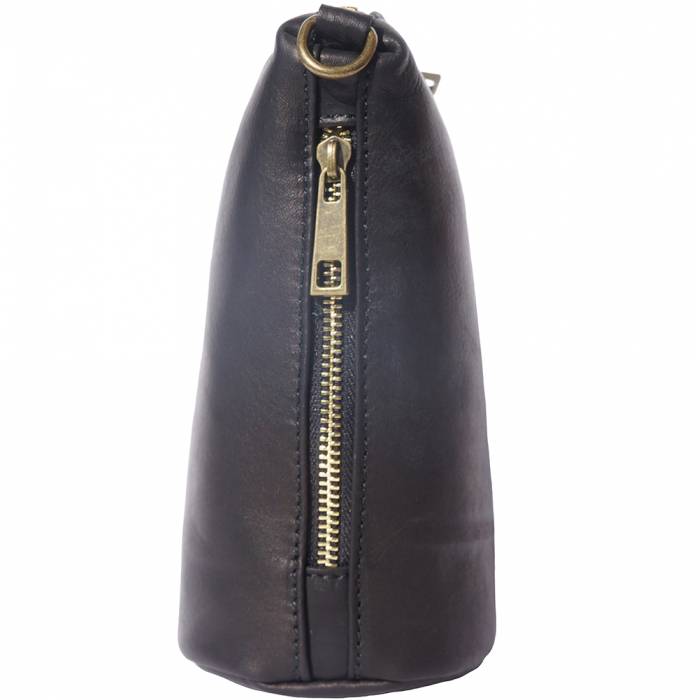 Italian Artisan Felicità Womens Luxury Handcrafted Leather Crossbody Handbag Made In Italy