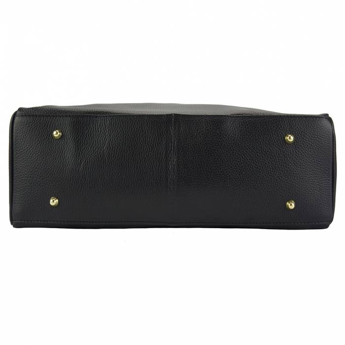 Italian Artisan Pierluigi Unisex Leather Briefcase Made In Italy - Oasisincentives