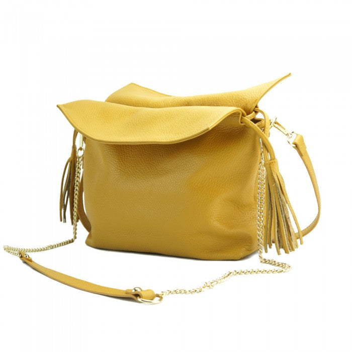 Italian Artisan Giovanno Womens Handcrafted Handbag In Genuine Calfskin Leather Made In Italy