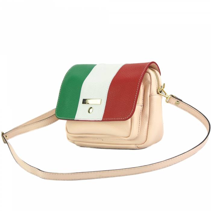 Italian Artisan Maria Womens Handmade Waist/Shoulder bag in Calfskin Leather Made In Italy