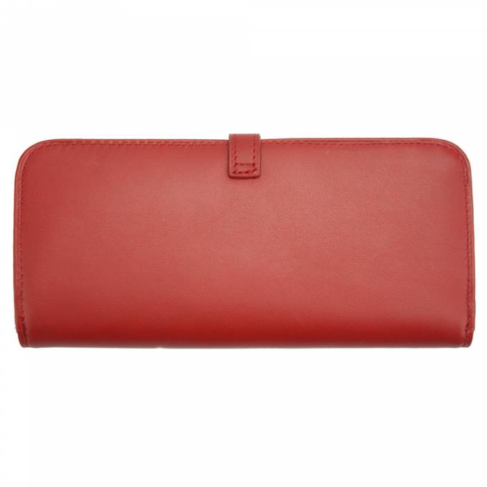 Italian Artisan Camilla Womens Luxury Wallet in Smooth Patent Calf Leather Made In Italy