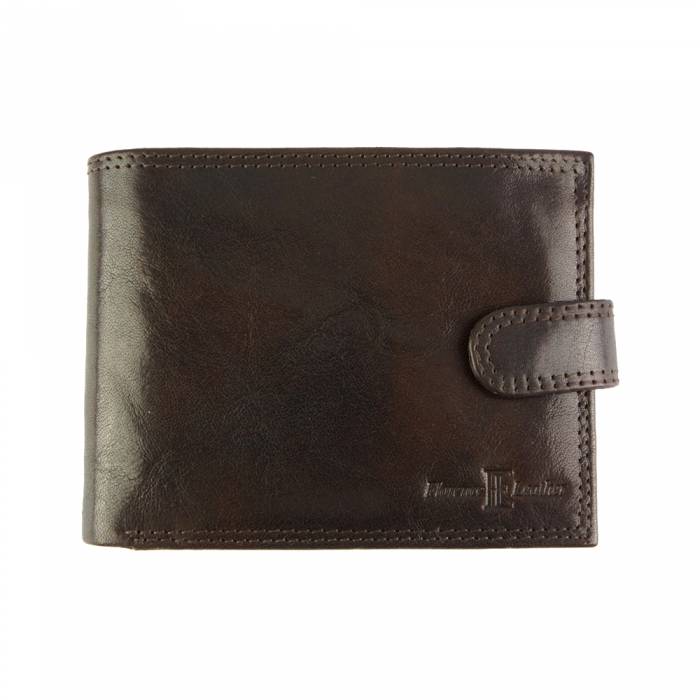 Italian Artisan Martino Mens Wallet in Genuine Calfskin Leather Made In Italy