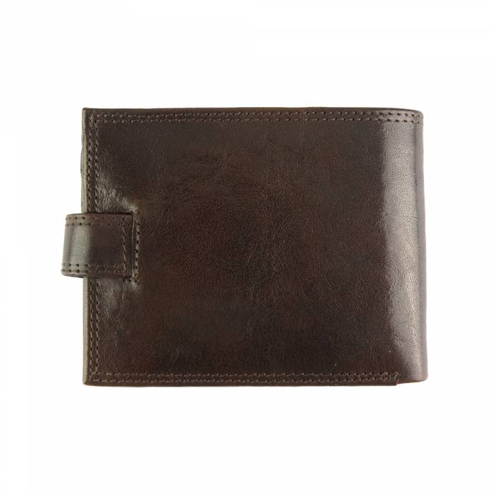 Italian Artisan Martino Mens Wallet in Genuine Calfskin Leather Made In Italy