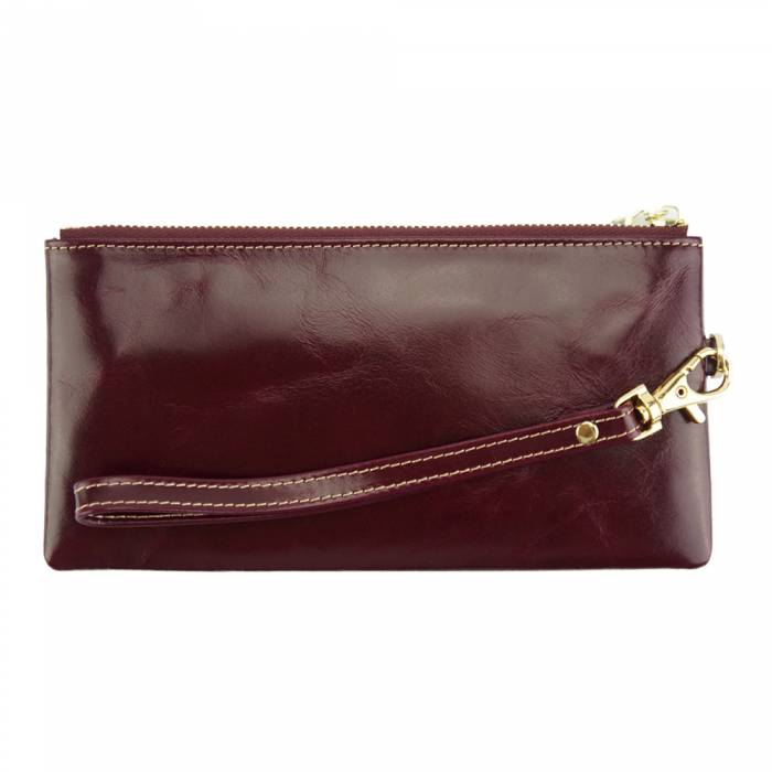 Italian Artisan Anastasia Womens Patent Leather Wallet or Clutch Purse Made In Italy - Oasisincentives
