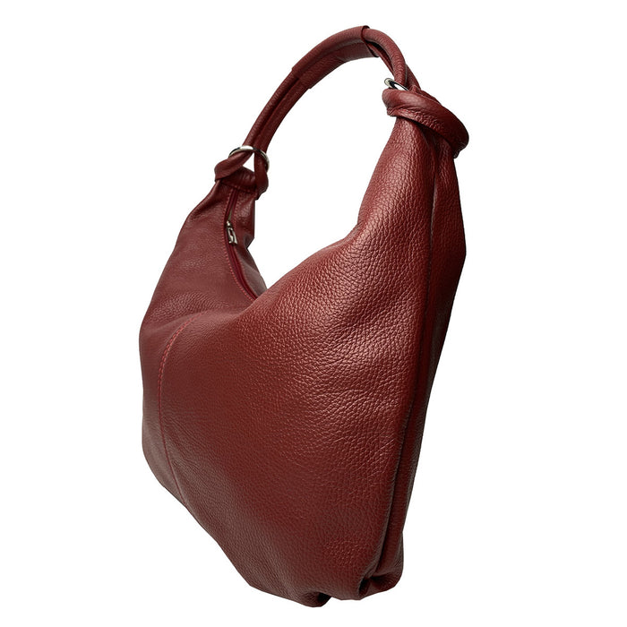 Italian Artisan Vera Womens Leather Shoulder Handbag Made In Italy