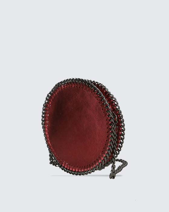 Italian Artisan Womens Luxury Handcrafted Crossbody Shoulder Handbag In Genuine Laminated Leather Made In Italy