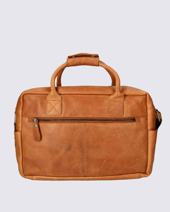Italian Artisan TUTTI PORTANO Unisex Leather Handcrafted Duffle Bag Made In Italy