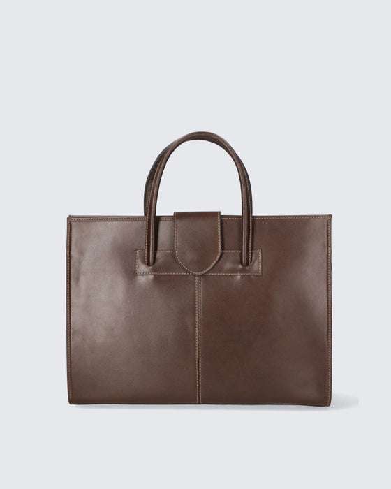 Italian Artisan Womens Handcrafted Luxury Tote Handbag in Genuine Cowhide  Leather Made in Italy
