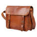 15 inch Leather Vintage Rustic Crossbody Messenger Bag for Men and Women (Unisex) - Oasisincentives